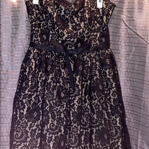 Black lace homecoming Dress